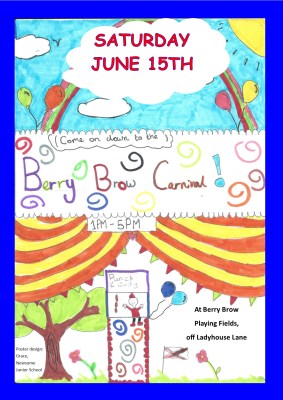 Berry Brow Carnival poster