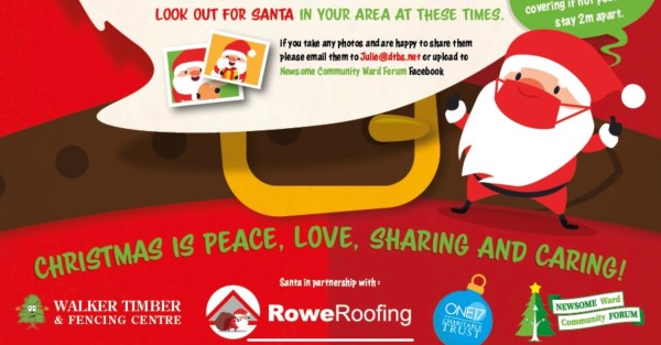 Santa tour of Newsome